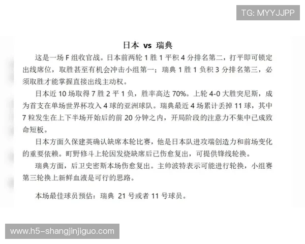 2026年世界杯日本VS瑞典半全场比赛精彩瞬间回顾与战术分析总结